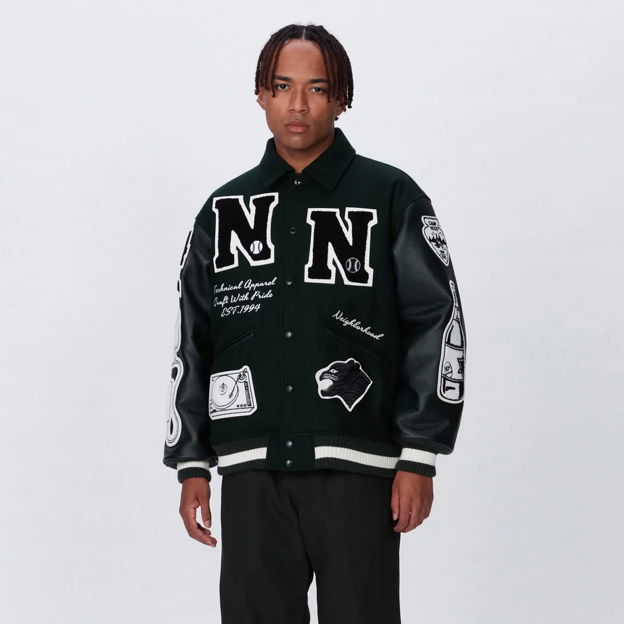 Neighborhood Mens Stadium Jacket – Extra Butter