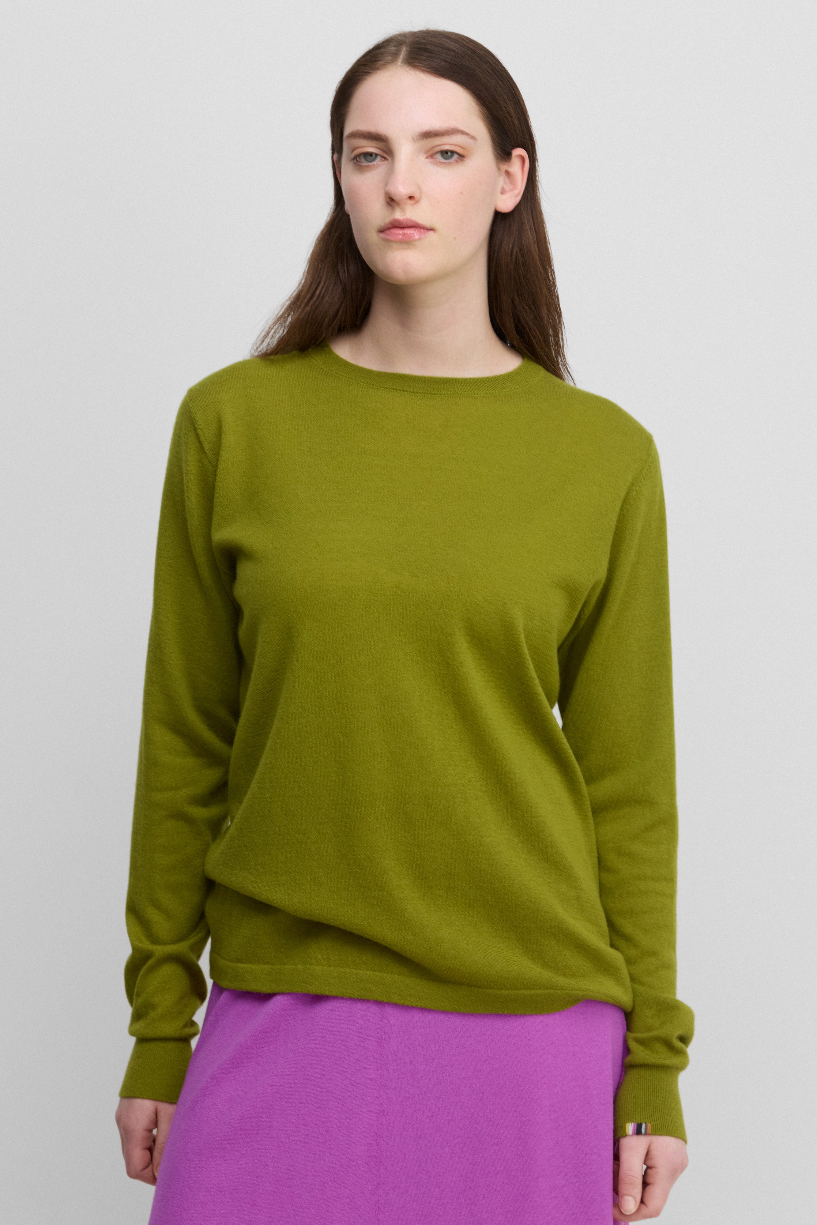 extreme cashmere wool long-sleeved t-shirt – 415 selfie – extreme