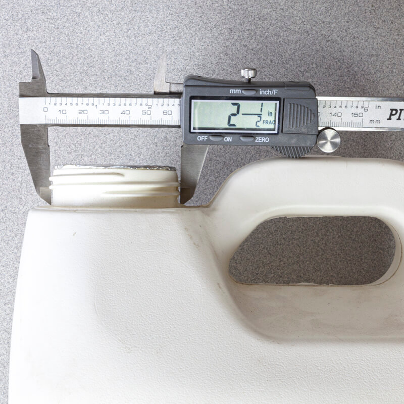 NO-SPILL® 63mm “F” Style Adapter – EZ-POUR