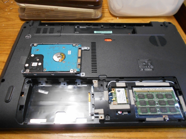 aspire5750 repair and replace to SSD