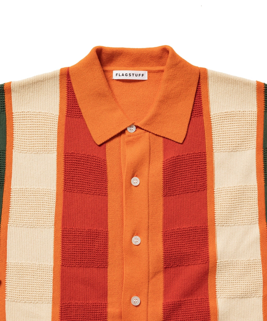 STRIPE KNIT CARDIGAN – F-LAGSTUF-F