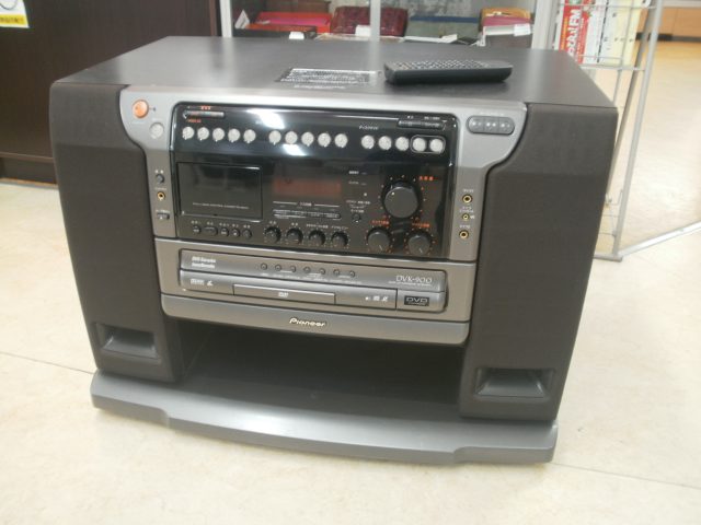 Pioneer DVD・LD カラオケシステムをお買取りさせて頂きました