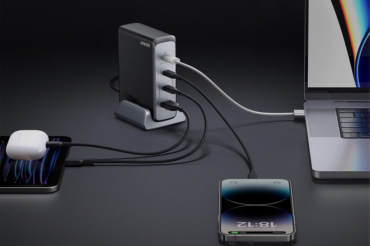 Anker Prime Desktop Charger (240W, 4 ports, GaN) | 急速充電器の