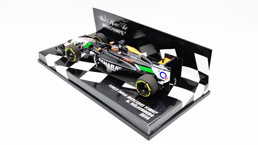 フォースインディア VJM07 N.ヒュルケンベルグ | F1ミニカーあれこれ