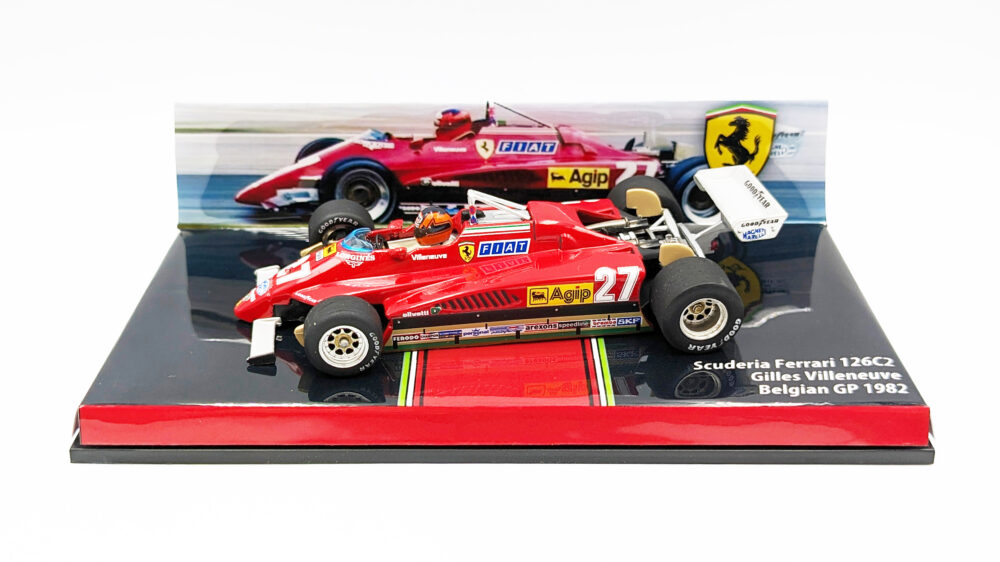 フェラーリ 126C2 G.ヴィルヌーブ ベルギーGP | F1ミニカーあれこれ