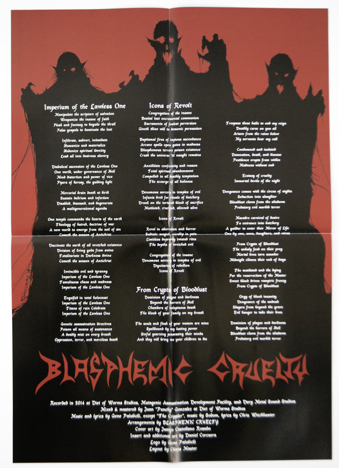 Crucible of the Infernum | BLASPHEMIC CRUELTY