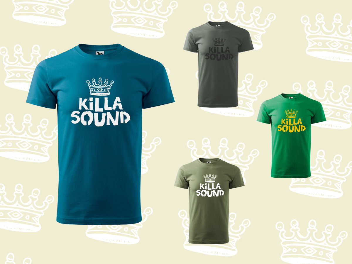 Killa Sound T-shirt (various colours) | Moonshine Recordings