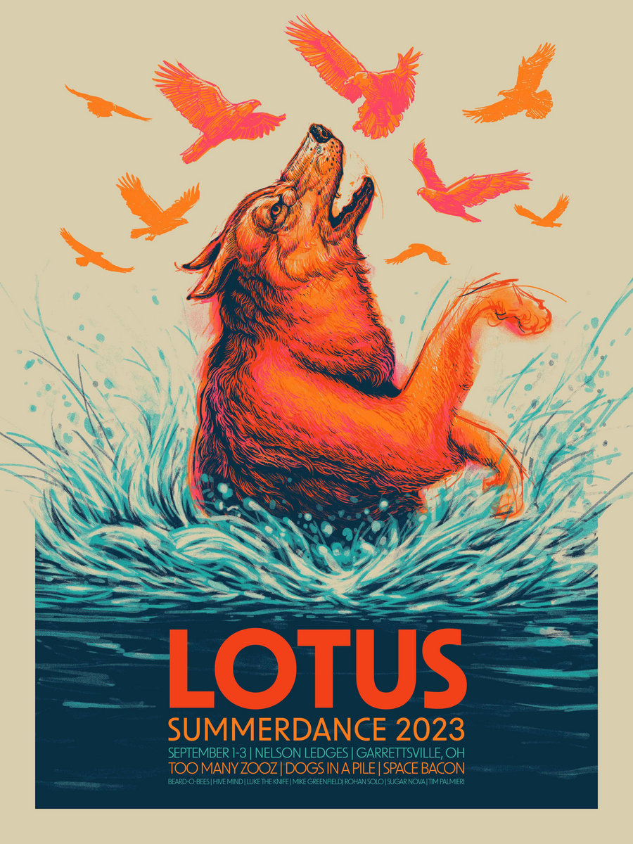 Summerdance 2023 Poster | Lotus
