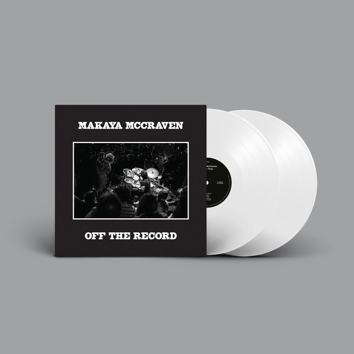 Limited Edition White Vinyl 2LP - Makaya McCraven - Off the Record