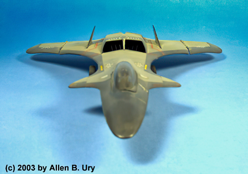 Lockheed F-19 Stealth Fighter Concept by Monogram - Fantastic