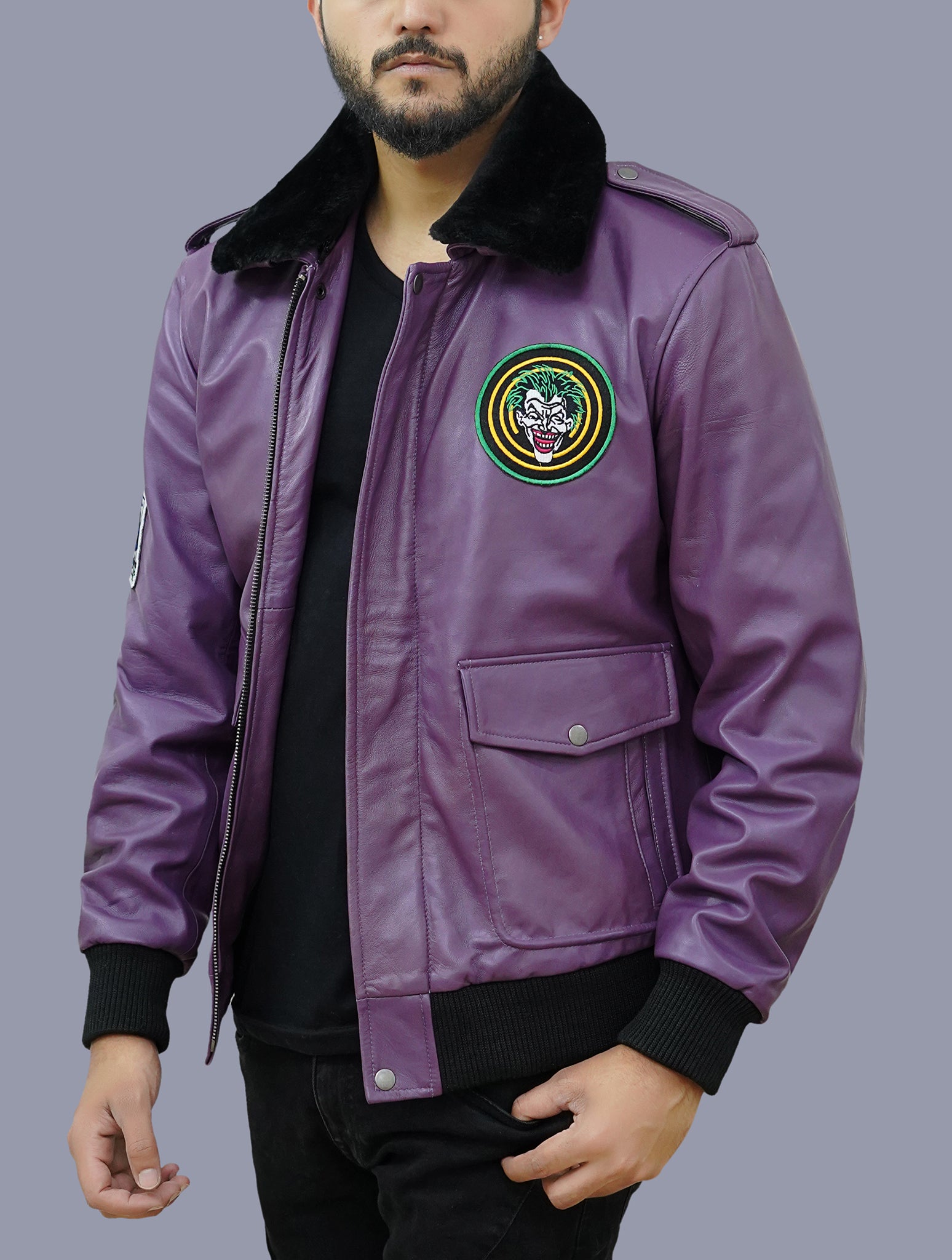 Shop Batman 1989 Joker Goon Jacket - Fanzilla Jackets
