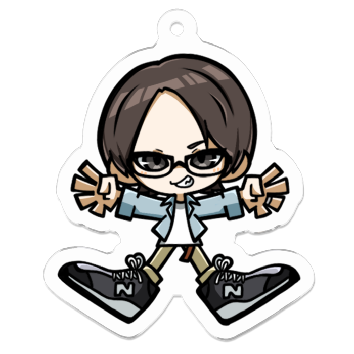 TOP4アクリルキーホルダー - WAKAME - BOOTH