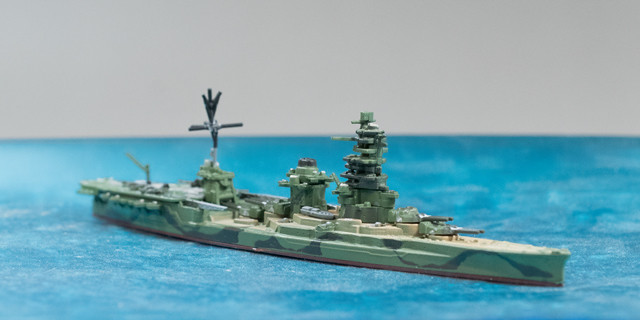 レビュー 艦船キットコレクションvol.7 エンガノ岬沖 伊勢 洋上Ver.（F