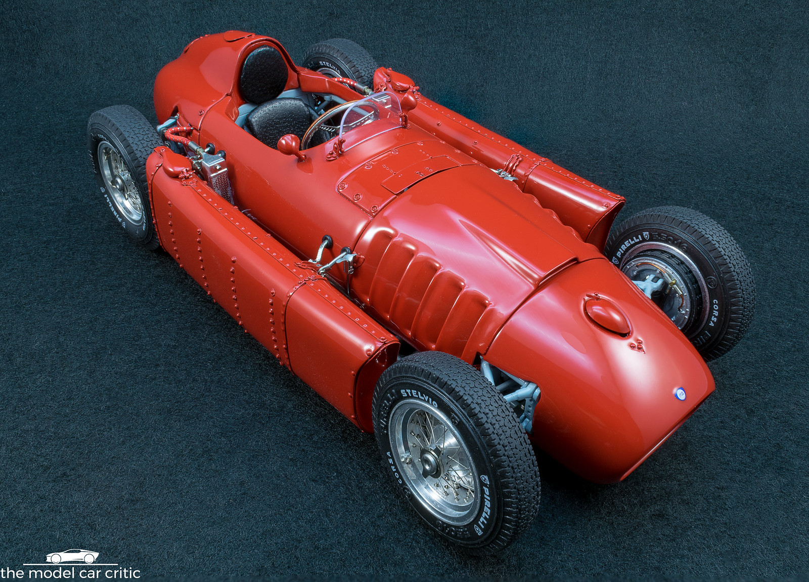 REVIEW: 1:18 CMC Ferrari D50 - 1956 - DiecastSociety.com