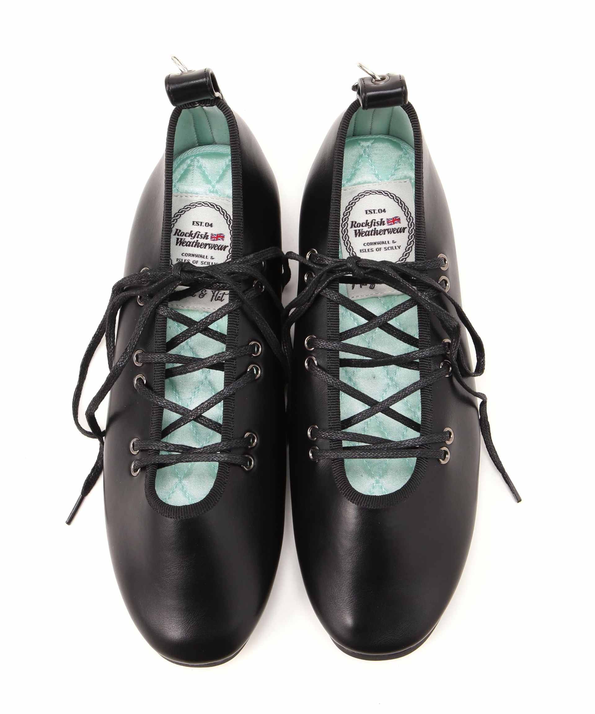 ROCKFISH WEATHERWEAR/Laceup Flat PU