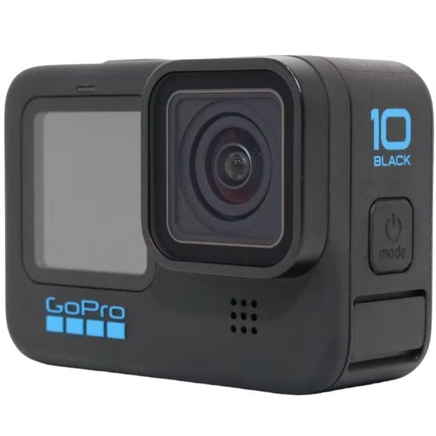 レンタル] 【SDカード付き】GoPro HERO10 Black 初心者セット (カメラ
