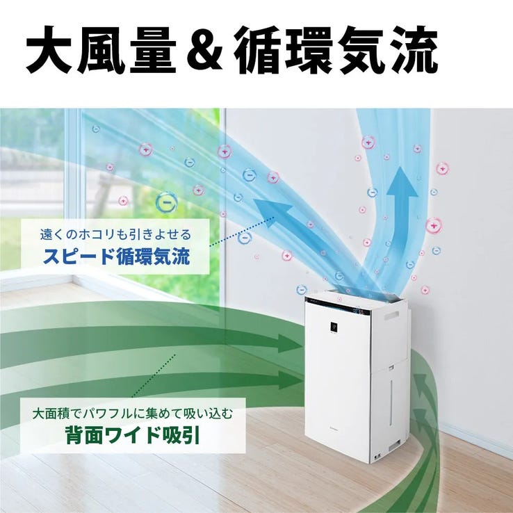 レンタル] シャープ 加湿空気清浄機 プラズマクラスターNEXT KI-SX100