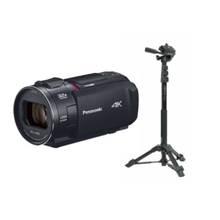 レンタル] ソニー 4Kビデオカメラ FDR-AX60 ＆ 自立脚付き一脚 セット