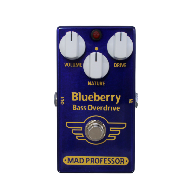 レンタル] MAD PROFESSOR Blueberry Bass Overdrive Factory ギター