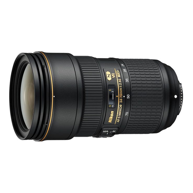 レンタル] ニコン AF-S NIKKOR 24-70mm f/2.8E ED VR 標準ズームレンズ