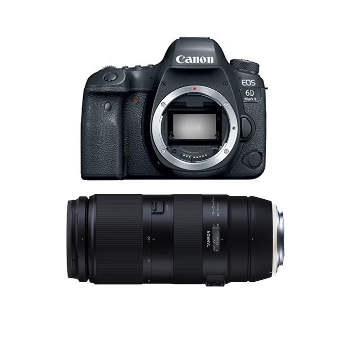 レンタル] CANON EOS 6D Mark IIとタムロンの望遠ズームレンズ(100