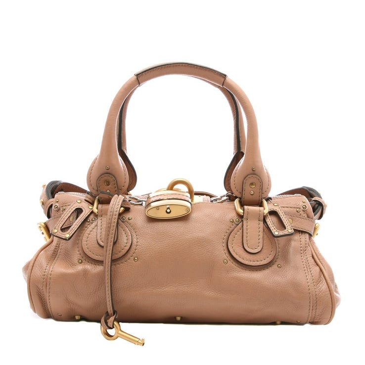 レンタル] レディース クロエ パディントン CALF 2wayハンドバッグ 鍵