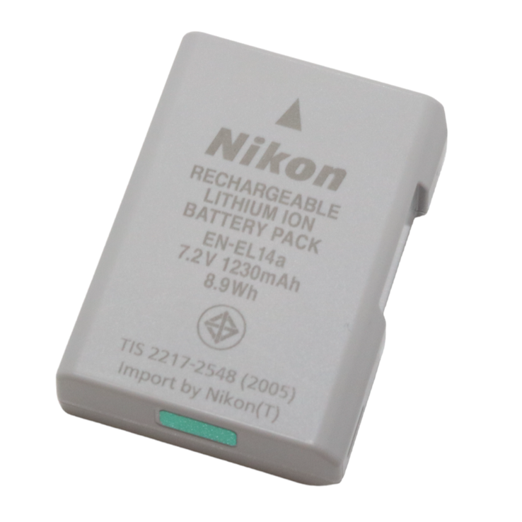 レンタル] ニコン 予備バッテリー EN-EL14a - Rentio[レンティオ]