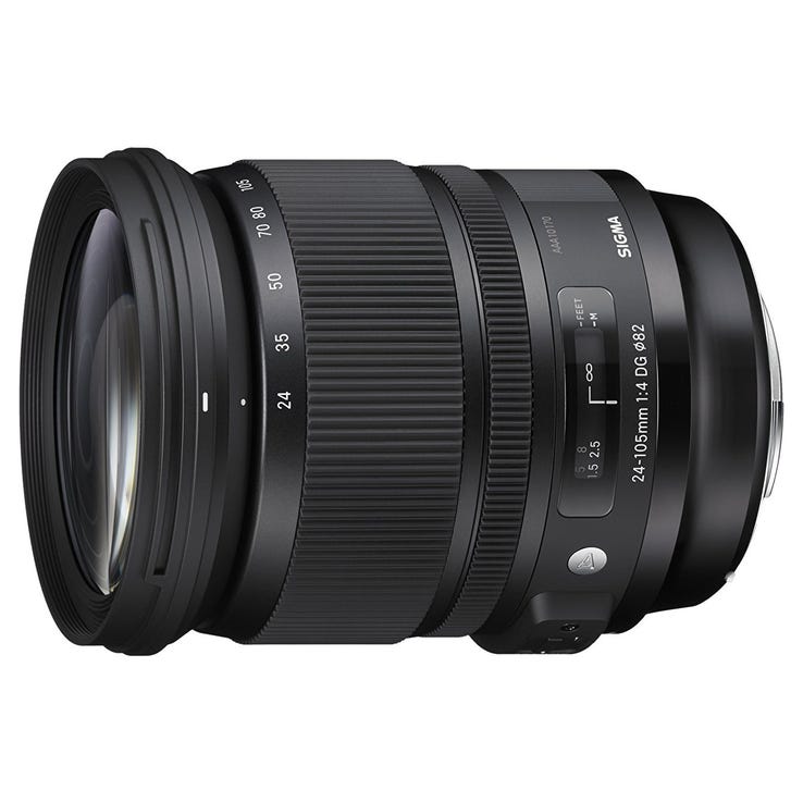 レンタル] シグマ Art 24-105mm F4 DG OS HSM 標準ズームレンズ (CANON