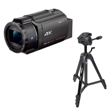 レンタル] ソニー 4Kビデオカメラ FDR-AX45A + 三脚 GX6400 Video
