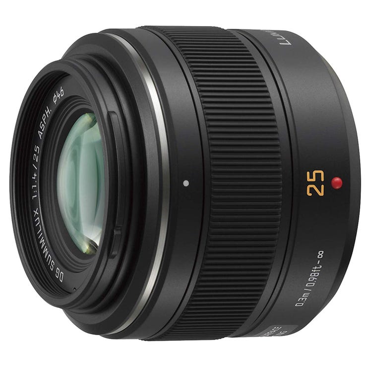 レンタル] パナソニック LEICA DG SUMMILUX 25mm/F1.4 ASPH. H-X025 単