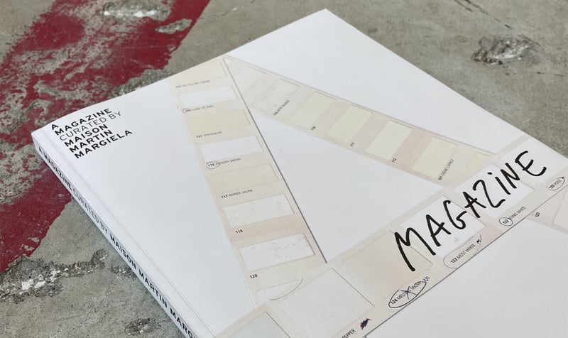 メゾンマルジェラの舞台裏に迫る書籍「A Magazine Curated By Maison