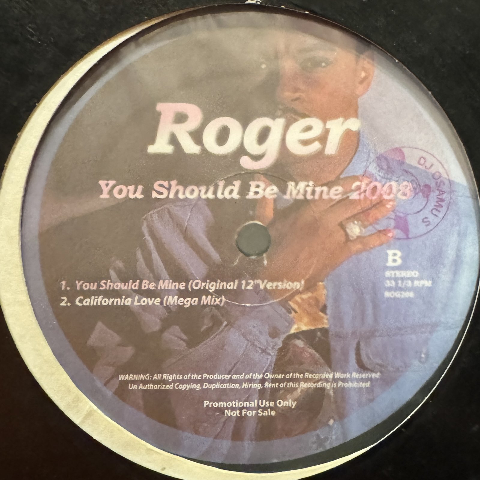 Roger - You Should Be Mine 2008 (inc. Everybody Get Up, I Want To