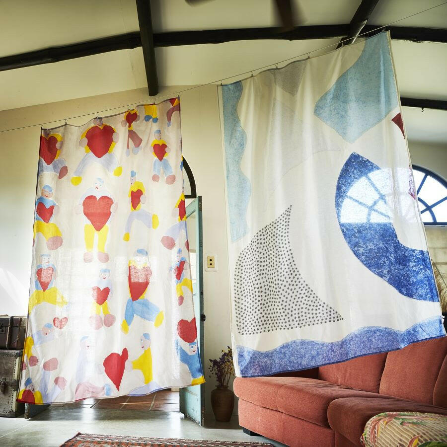 マルチクロス | マルチカバー カーテン テーブルクロス | おしゃれ