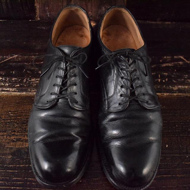 サービスシューズ 海軍 革靴 レザーシューズ ミリタリー 式典 60年代