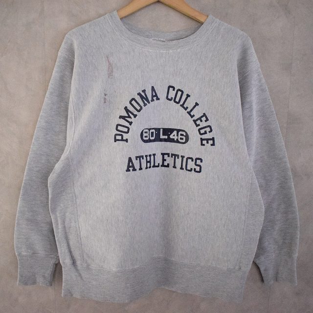 70年代 チャンピオン リバースウィーブ トレーナー グレー 霜降り