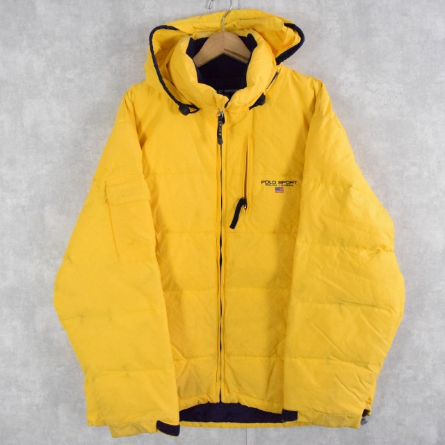 90s 90年代 ポロスポーツ ラルフローレン ポロスポ 黄色 イエロー