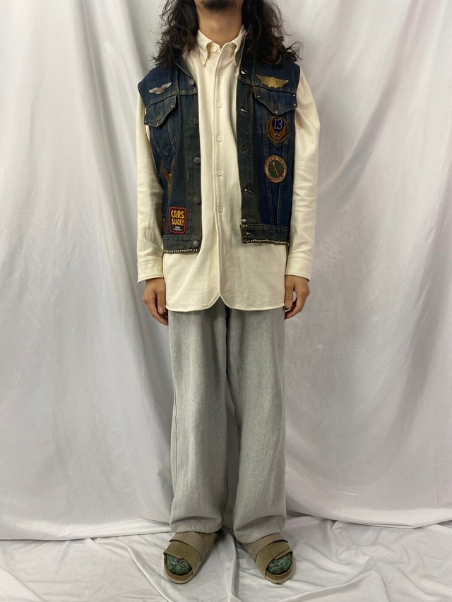 70年代 70s リーバイス アメリカ製 Harley davidson NORTON バイク