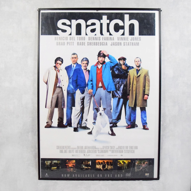2000s 2000年代 2001 スナッチ ブラッドピット 映画 ポスター