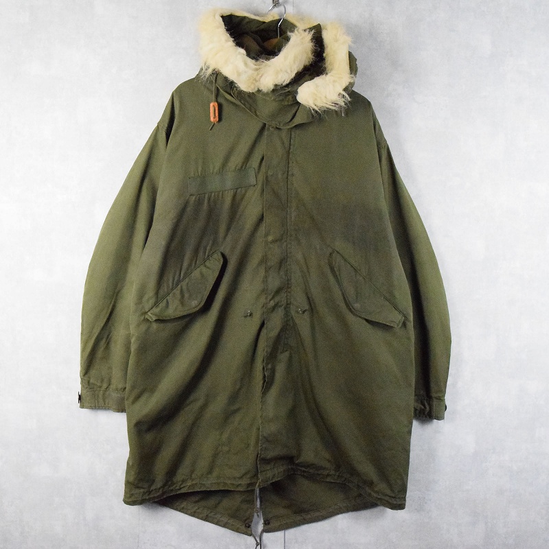 70年代 70s アメリカ軍 米軍 ミリタリー カーキ キルティングライナー