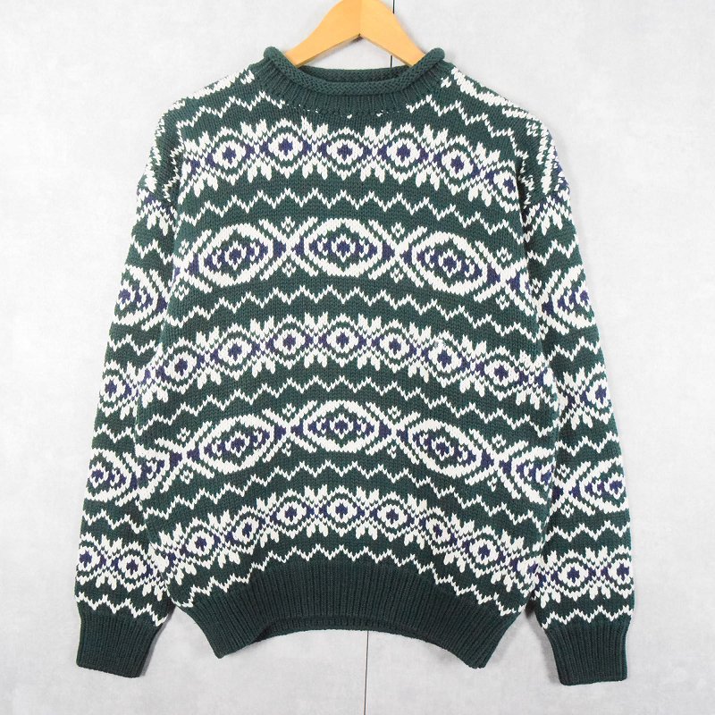 90s 90年代 オールドギャップ OLD GAP 緑 グリーン 総柄| ビンテージ