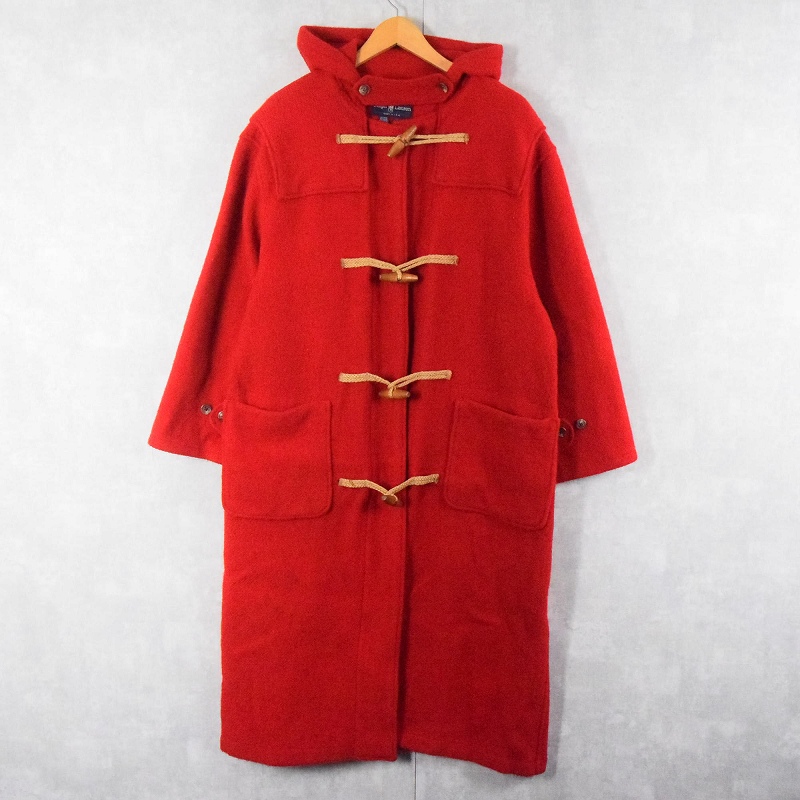 ラルフローレン アメリカ製 ダッフル 赤 レッド コート | ビンテージ