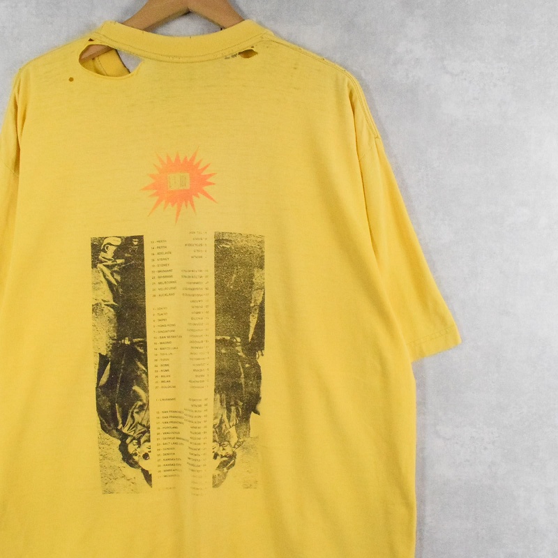 90年代 90s アール・イー・エム 音楽 ミュージック バンT 半袖