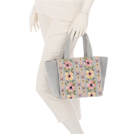 エアリーガーデン バッグ AGA-257216(シルバーグレー): FEILER