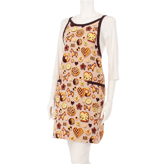 フィーカタイム エプロン FKT-241433(ベージュ): FEILER｜フェイラー