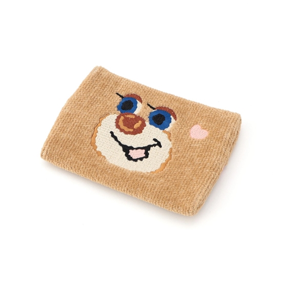 ドアップテディガール ティッシュポーチ L/DUG-243230(ベージュ