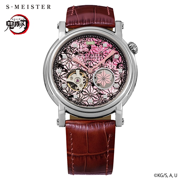 新製品】アニメ『鬼滅の刃』の世界観を表現した日本製自動巻腕時計がS