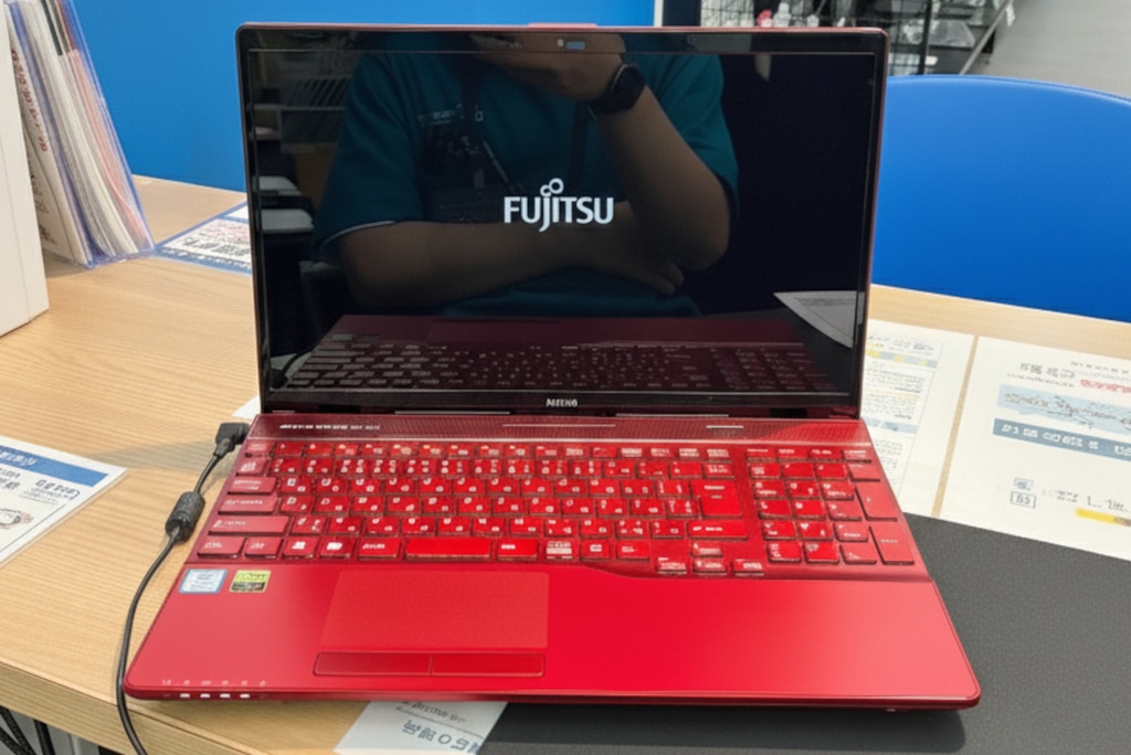 パソコンサポート事例 富士通製ノートパソコン Windows 11への