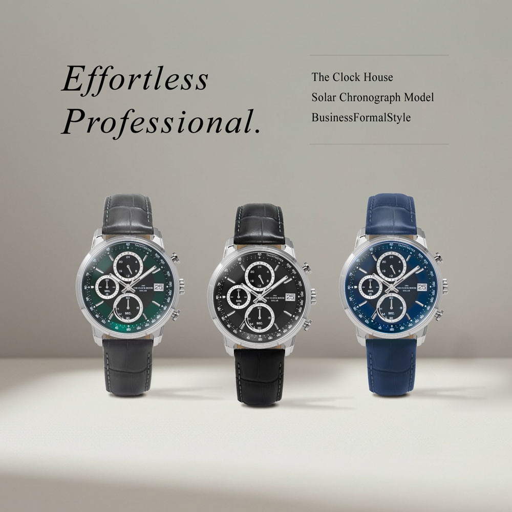 新製品】THE CLOCK HOUSEよりクラシカルな造形とエフォートレスな使用