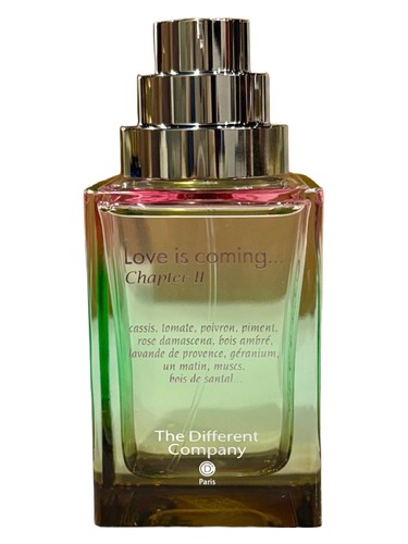Love is coming Chapter II The Different Company perfume - a new