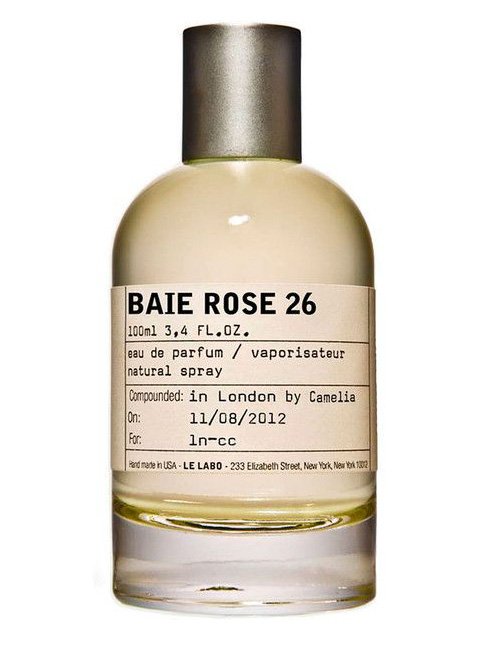 Baie Rose 26 Chicago Le Labo perfume - a fragrance for women and